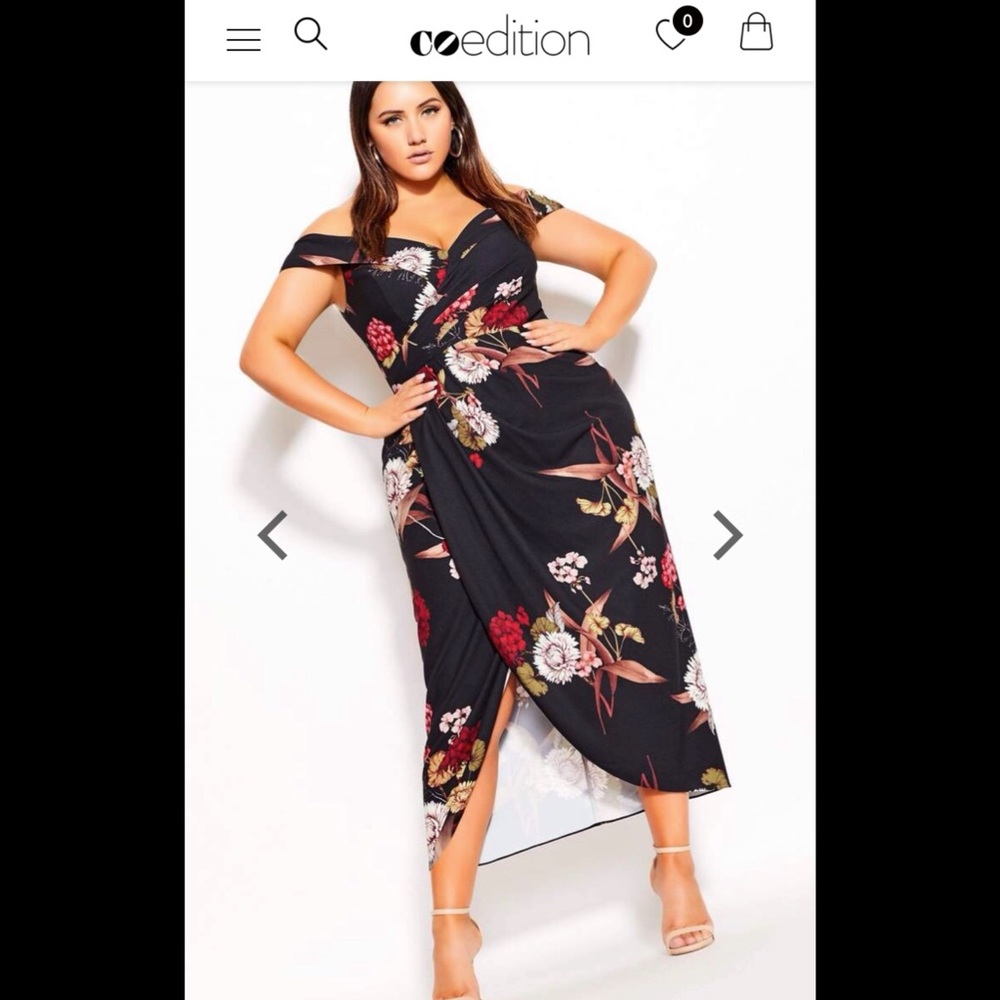 Coedition by CITY CHIC
Exotic Blossom Maxi Dress